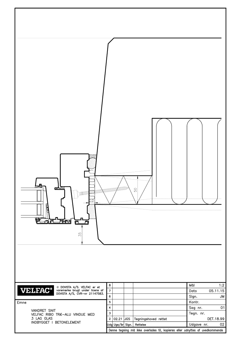 DET1899, indbygningstegning, beton